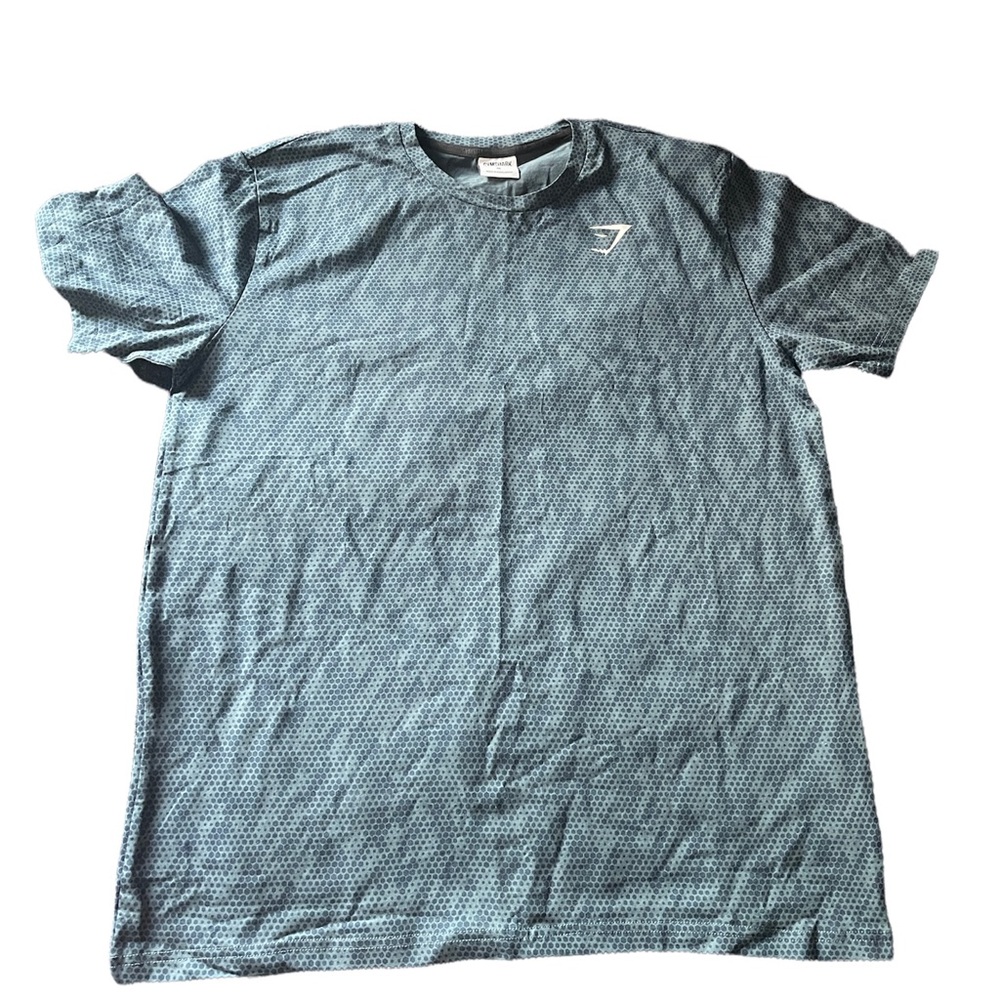 Gymshark Mens Shirt Size Medium Logo
Lightweight Breathable Stretch Relaxed Fit